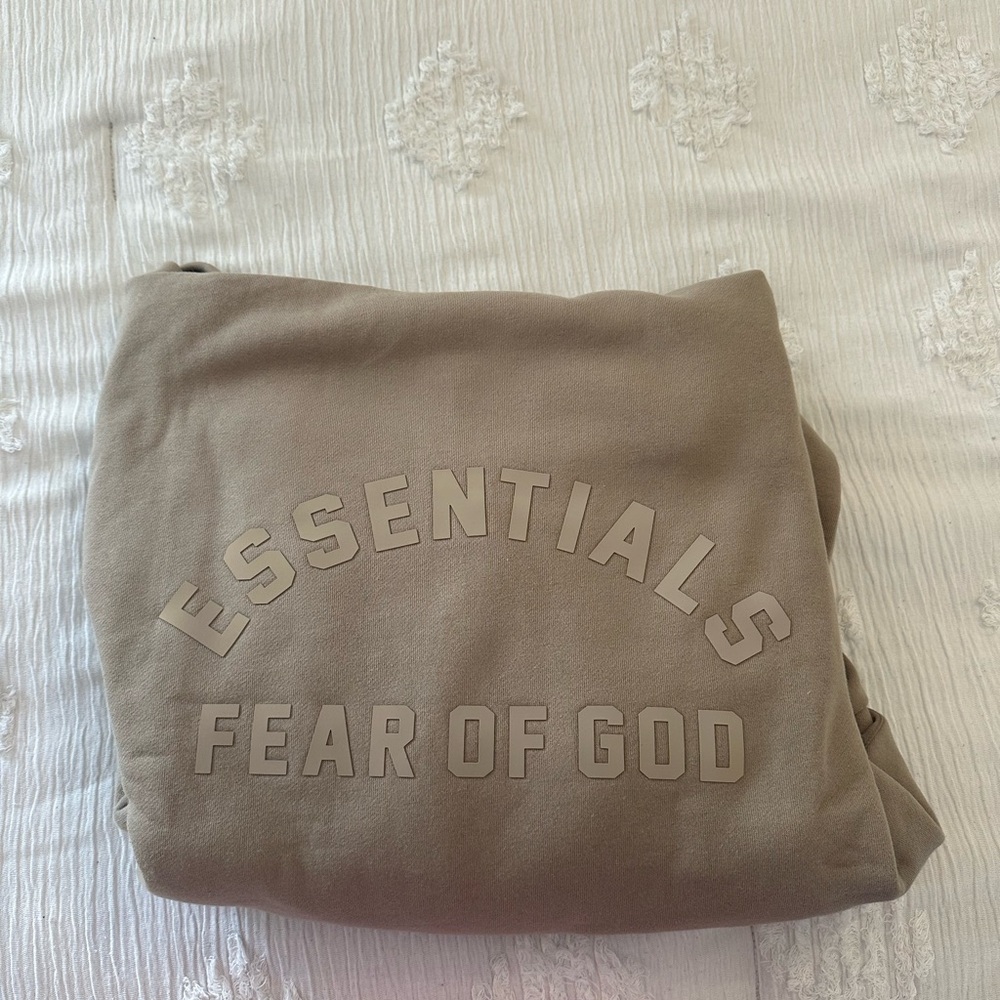 Fear of God Essentials Tan Sweatshirt